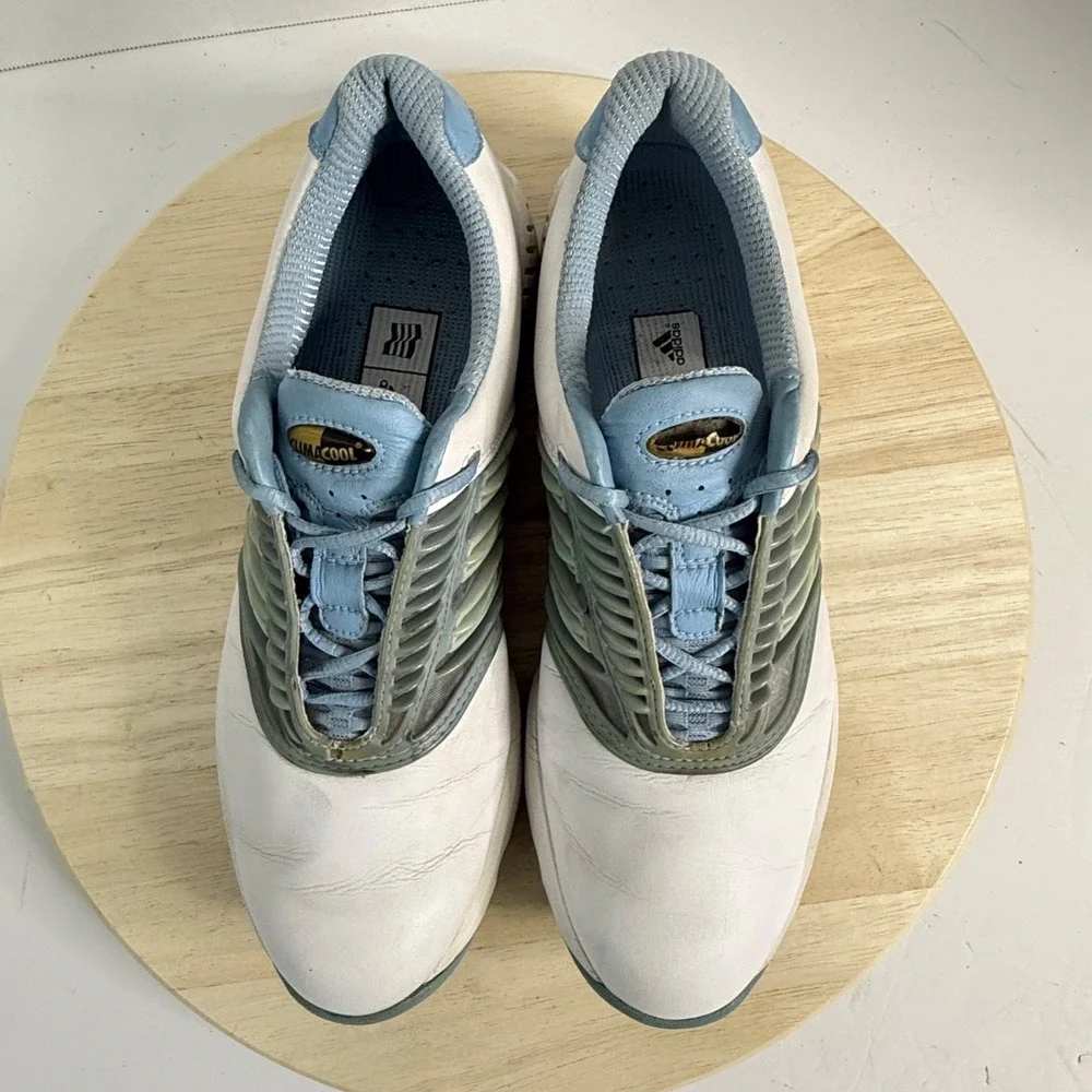 ADIDAS Women's Golf Shoes ClimaCool Blue/White Size 10